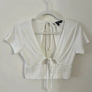 Mixed threads - white top